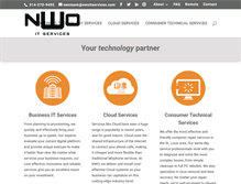 Tablet Screenshot of nwoitservices.com